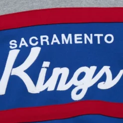 Mitchell & Ness Hoodies & Sweatshirts-Head Coach Hoodie Sacramento Kings