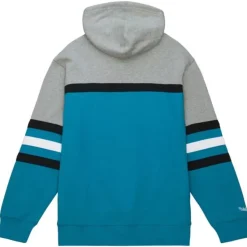 Mitchell & Ness Hoodies & Sweatshirts-Head Coach Hoodie San Jose Sharks