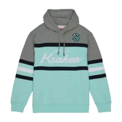 Mitchell & Ness Hoodies & Sweatshirts-Head Coach Hoodie Seattle Kraken