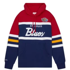 Mitchell & Ness Hoodies & Sweatshirts-Head Coach Hoodie St. Louis Blues