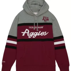 Mitchell & Ness Hoodies & Sweatshirts-Head Coach Hoodie Texas A&M University