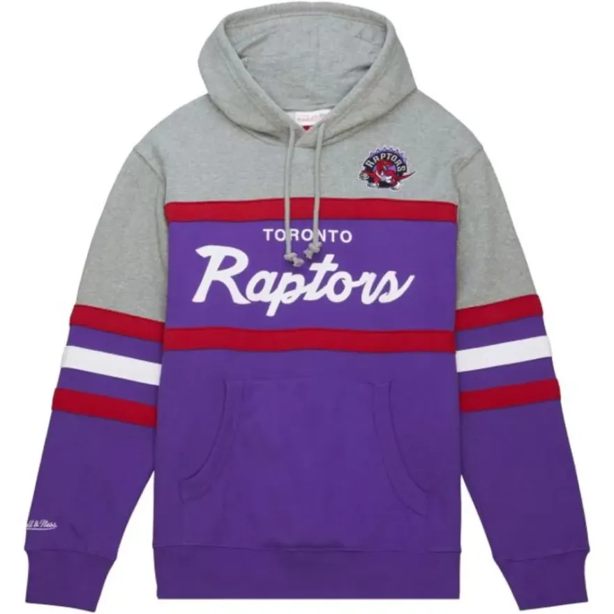 Mitchell & Ness Hoodies & Sweatshirts-Head Coach Hoodie Toronto Raptors
