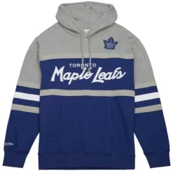 Mitchell & Ness Hoodies & Sweatshirts-Head Coach Hoodie Toronto Maple Leafs