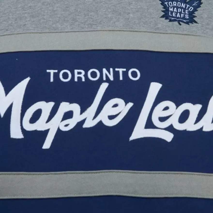 Mitchell & Ness Hoodies & Sweatshirts-Head Coach Hoodie Toronto Maple Leafs