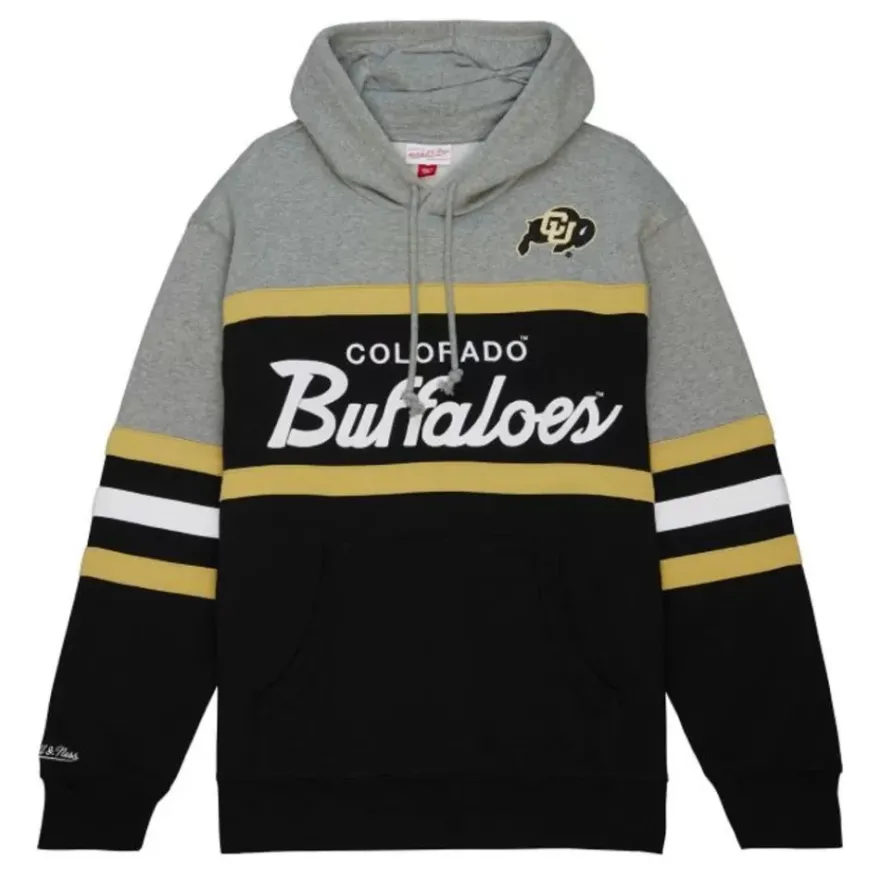 Mitchell & Ness Hoodies & Sweatshirts-Head Coach Hoodie University Of Colorado Boulder