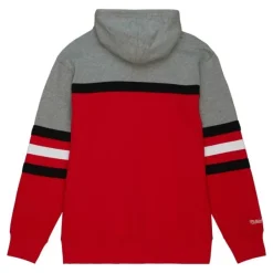 Mitchell & Ness Hoodies & Sweatshirts-Head Coach Hoodie University Of Wisconsin - Madison