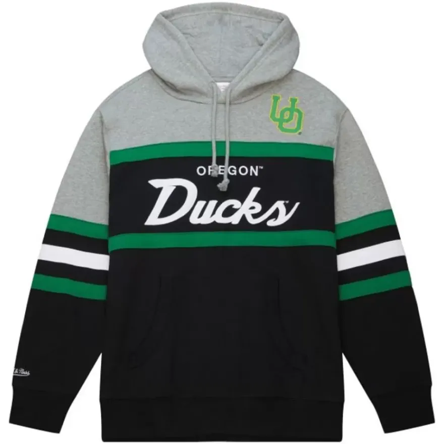 Mitchell & Ness Hoodies & Sweatshirts-Head Coach Hoodie University Of Oregon