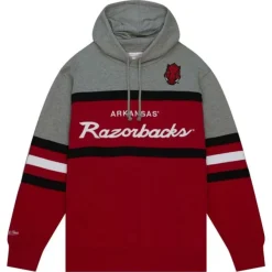 Mitchell & Ness Hoodies & Sweatshirts-Head Coach Hoodie University Of Arkansas