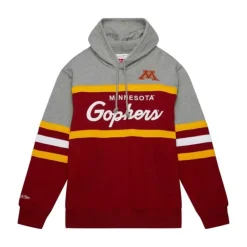 Mitchell & Ness Hoodies & Sweatshirts-Head Coach Hoodie University Of Minnesota