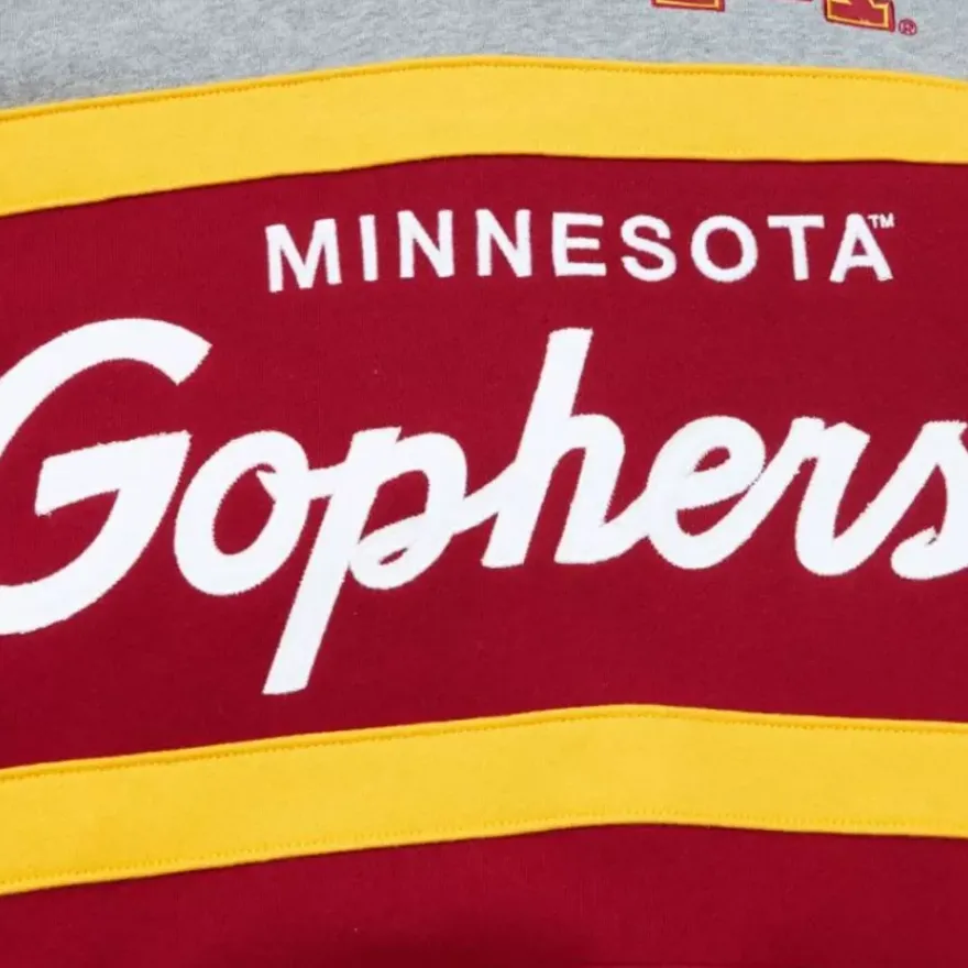 Mitchell & Ness Hoodies & Sweatshirts-Head Coach Hoodie University Of Minnesota
