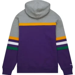Mitchell & Ness Hoodies & Sweatshirts-Head Coach Hoodie Utah Jazz