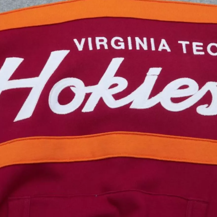 Mitchell & Ness Hoodies & Sweatshirts-Head Coach Hoodie Virginia Tech