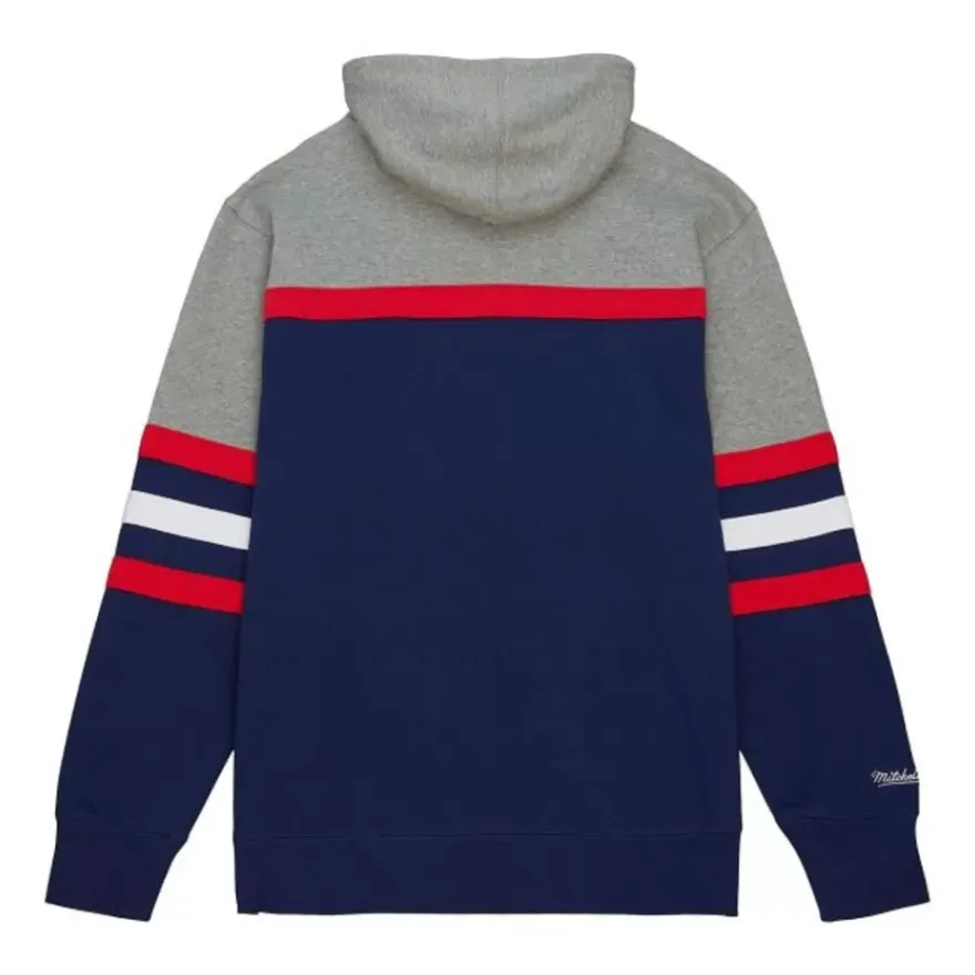 Mitchell & Ness Hoodies & Sweatshirts-Head Coach Hoodie Washington Capitals
