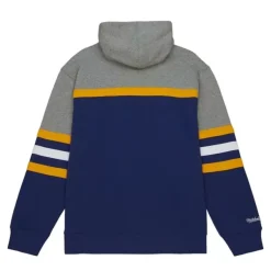 Mitchell & Ness Hoodies & Sweatshirts-Head Coach Hoodie West Virginia University
