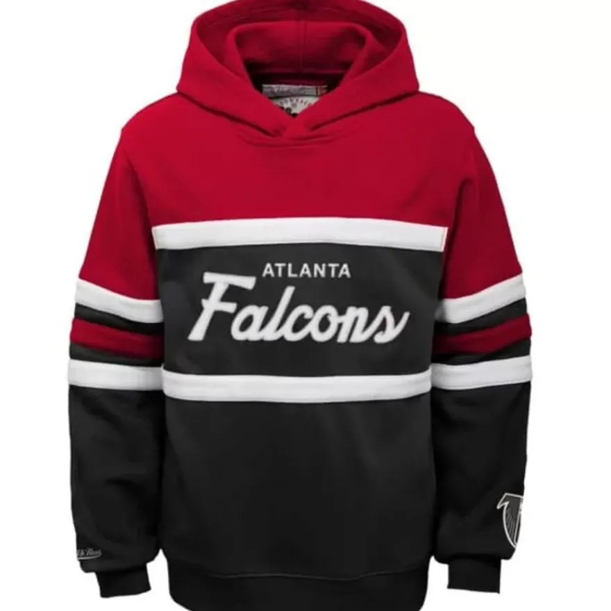 Mitchell & Ness Big Kids-Head Coach Hoody Atlanta Falcons