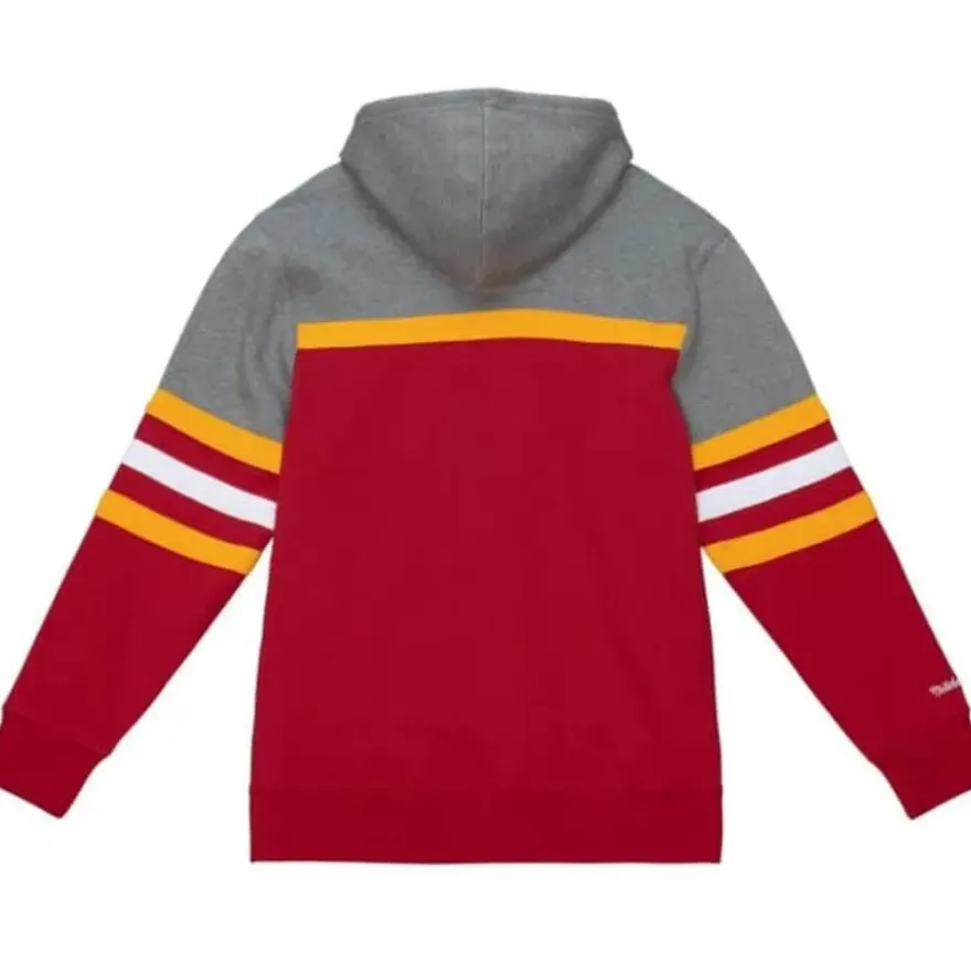 Mitchell & Ness Hoodies & Sweatshirts-Headcoach Hoody Atlanta Hawks