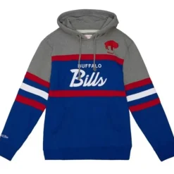 Mitchell & Ness Hoodies & Sweatshirts-Headcoach Hoody Buffalo Bills