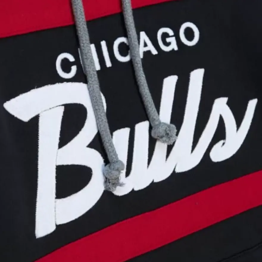 Mitchell & Ness Hoodies & Sweatshirts-Headcoach Hoody Chicago Bulls
