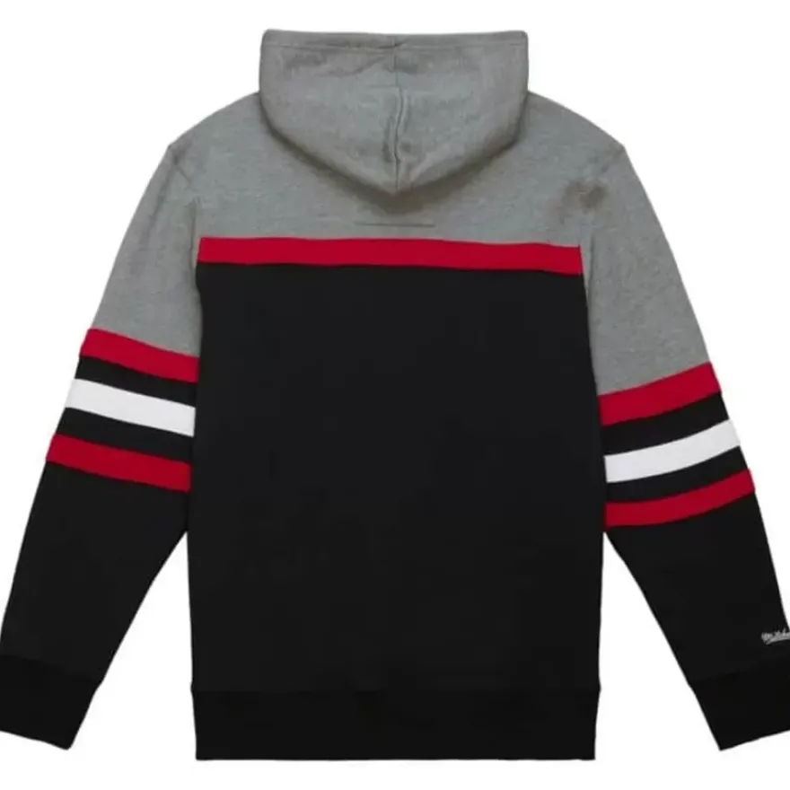 Mitchell & Ness Hoodies & Sweatshirts-Headcoach Hoody Chicago Blackhawks