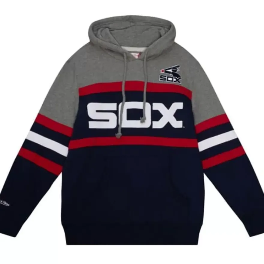 Mitchell & Ness Hoodies & Sweatshirts-Headcoach Hoody Chicago White Sox