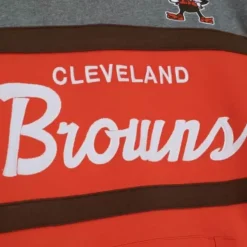 Mitchell & Ness Hoodies & Sweatshirts-Headcoach Hoody Cleveland Browns