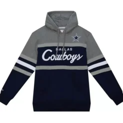 Mitchell & Ness Hoodies & Sweatshirts-Headcoach Hoody Dallas Cowboys
