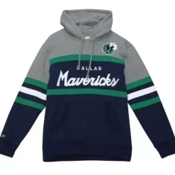 Mitchell & Ness Hoodies & Sweatshirts-Headcoach Hoody Dallas Mavericks
