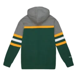 Mitchell & Ness Hoodies & Sweatshirts-Headcoach Hoody Green Bay Packers
