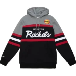 Mitchell & Ness Hoodies & Sweatshirts-Headcoach Hoody Houston Rockets