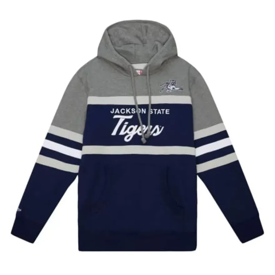 Mitchell & Ness Hoodies & Sweatshirts-Headcoach Hoody Jackson State University