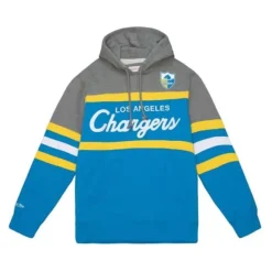 Mitchell & Ness Hoodies & Sweatshirts-Headcoach Hoody Los Angeles Chargers