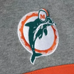 Mitchell & Ness Hoodies & Sweatshirts-Headcoach Hoody Miami Dolphins