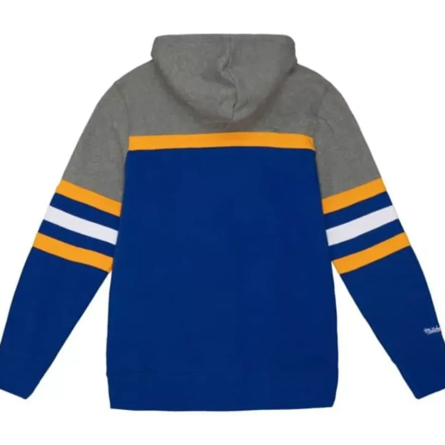 Mitchell & Ness Hoodies & Sweatshirts-Headcoach Hoody Milwaukee Brewers
