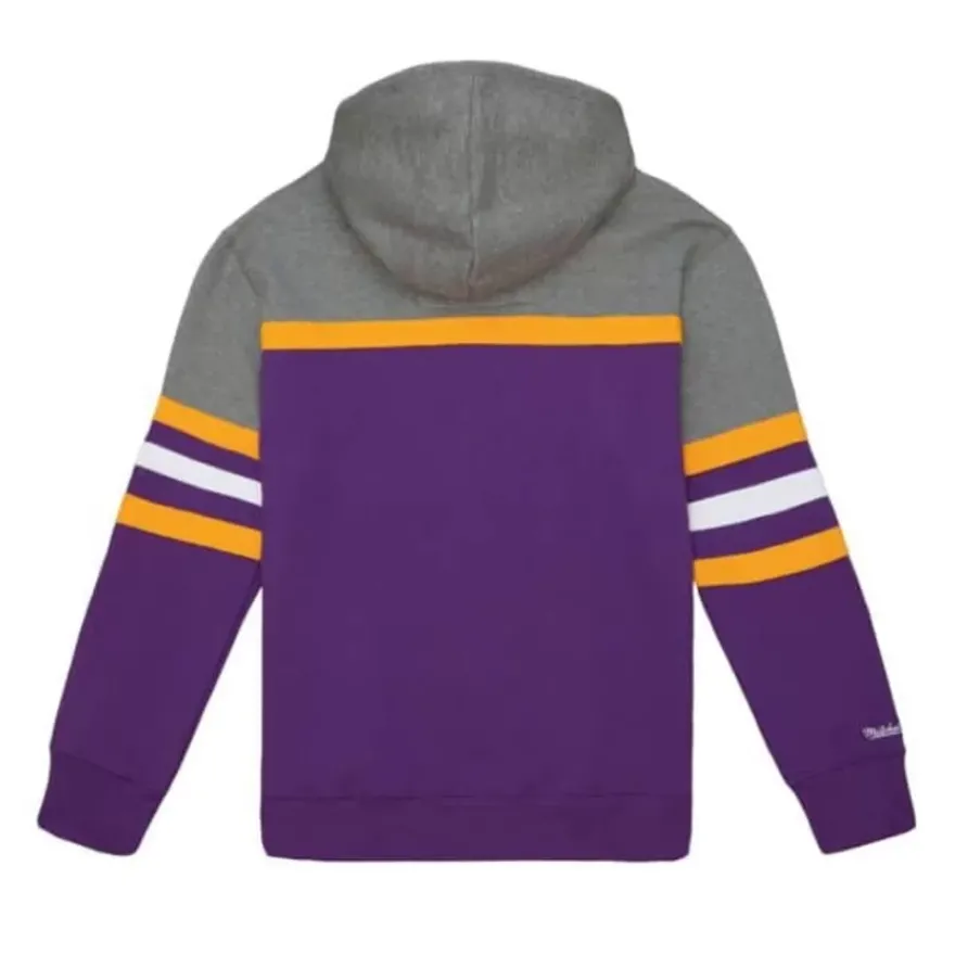Mitchell & Ness Hoodies & Sweatshirts-Headcoach Hoody Minnesota Vikings