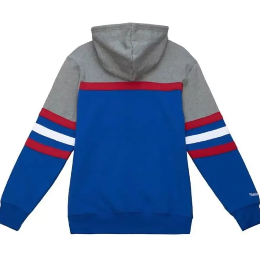 Mitchell & Ness Hoodies & Sweatshirts-Headcoach Hoody New Jersey Nets