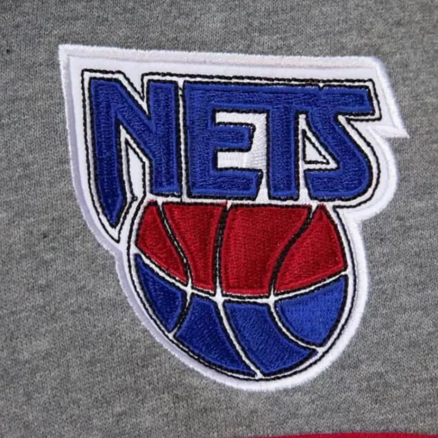 Mitchell & Ness Hoodies & Sweatshirts-Headcoach Hoody New Jersey Nets