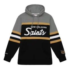 Mitchell & Ness Hoodies & Sweatshirts-Headcoach Hoody New Orleans Saints