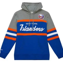 Mitchell & Ness Hoodies & Sweatshirts-Headcoach Hoody New York Islanders