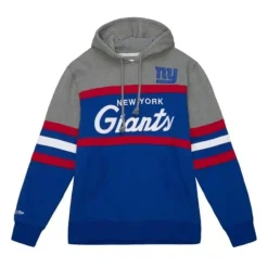 Mitchell & Ness Hoodies & Sweatshirts-Headcoach Hoody New York Giants