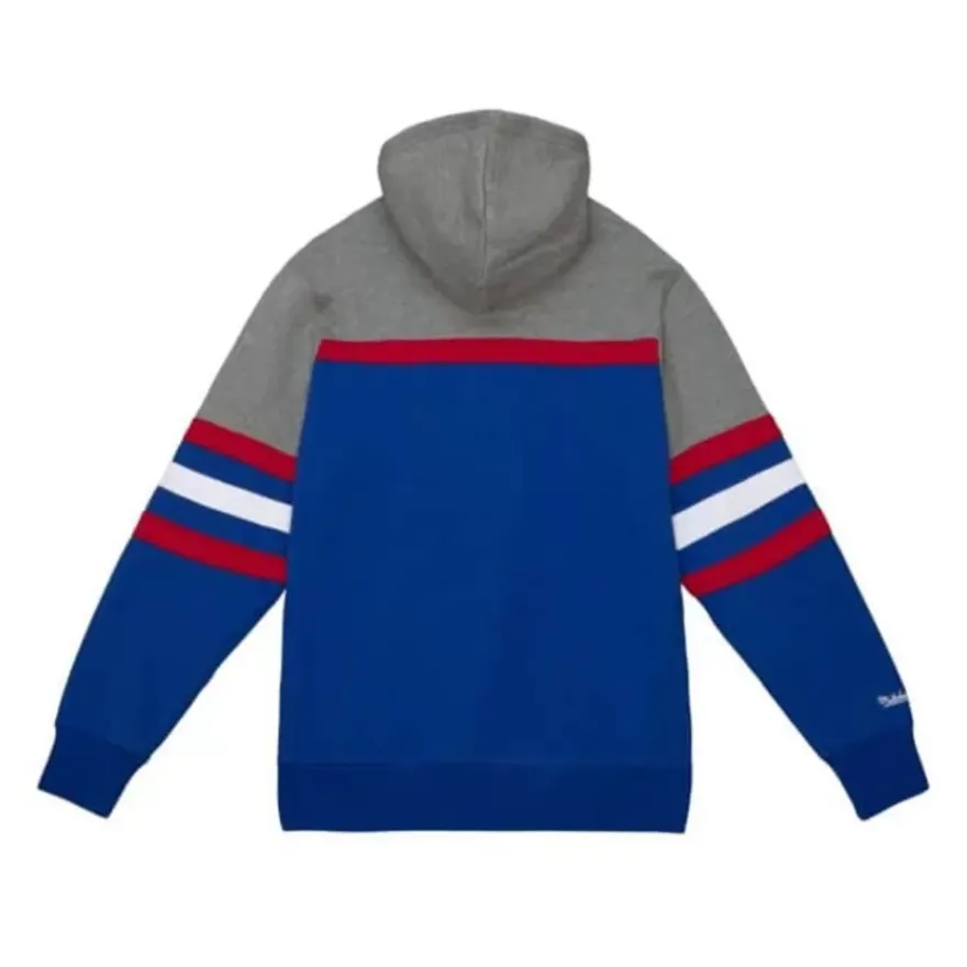 Mitchell & Ness Hoodies & Sweatshirts-Headcoach Hoody New York Giants
