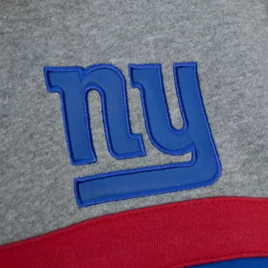Mitchell & Ness Hoodies & Sweatshirts-Headcoach Hoody New York Giants