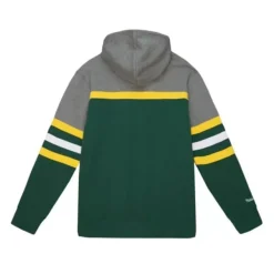 Mitchell & Ness Hoodies & Sweatshirts-Headcoach Hoody Oakland Athletics