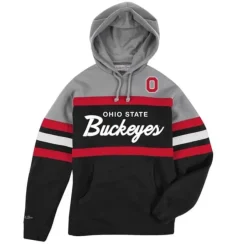Mitchell & Ness Hoodies & Sweatshirts-Headcoach Hoody Ohio State