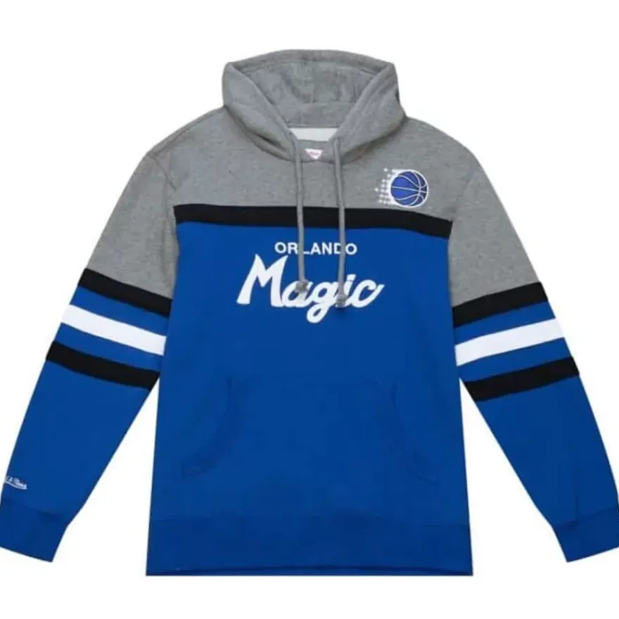Mitchell & Ness Hoodies & Sweatshirts-Headcoach Hoody Orlando Magic