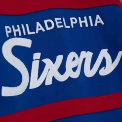 Mitchell & Ness Hoodies & Sweatshirts-Headcoach Hoody Philadelphia 76Ers