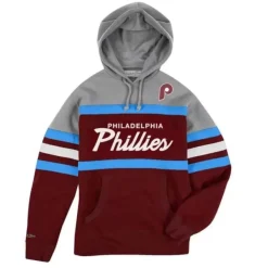Mitchell & Ness Hoodies & Sweatshirts-Headcoach Hoody Philadelphia Phillies