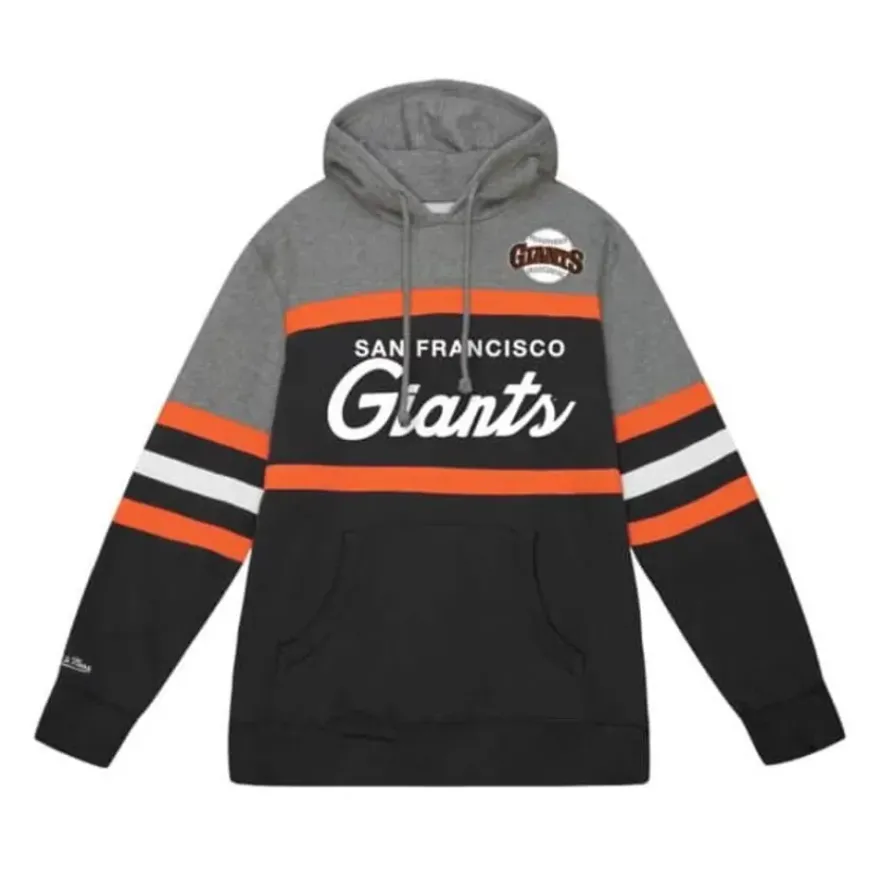 Mitchell & Ness Hoodies & Sweatshirts-Headcoach Hoody San Francisco Giants