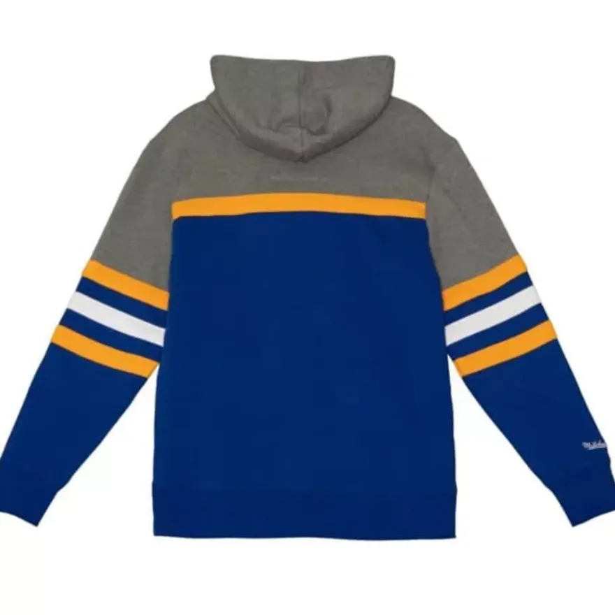 Mitchell & Ness Hoodies & Sweatshirts-Headcoach Hoody St. Louis Blues