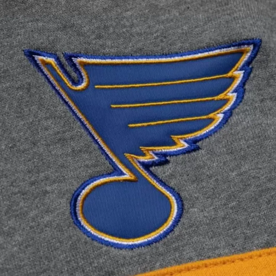 Mitchell & Ness Hoodies & Sweatshirts-Headcoach Hoody St. Louis Blues