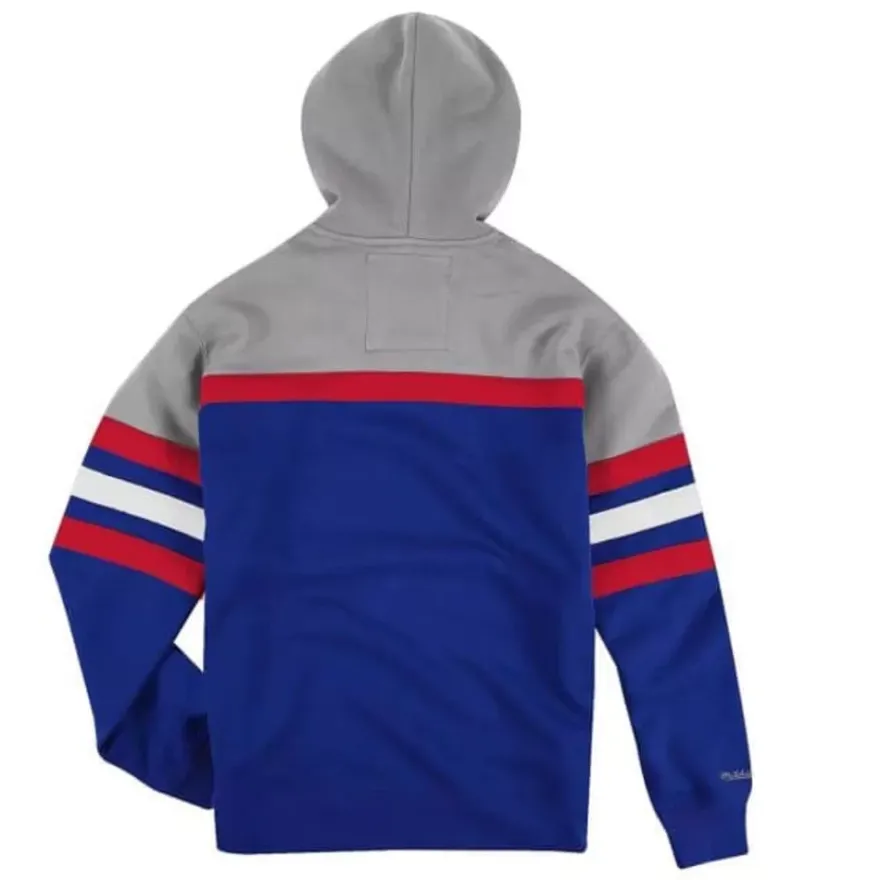 Mitchell & Ness Hoodies & Sweatshirts-Headcoach Hoody University Of Kansas